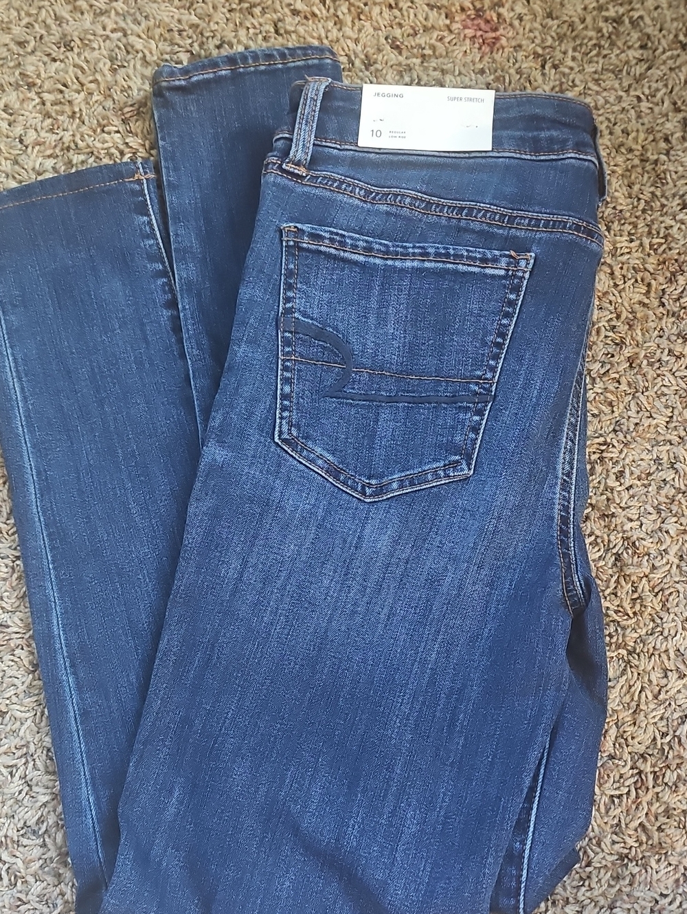 American Eagle Outfitters Dark Blue Jeggings